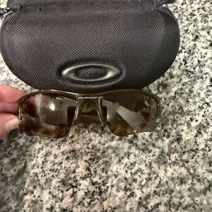 ❤️ Oakley Dark Brown Flak Jacket Sunglasses
